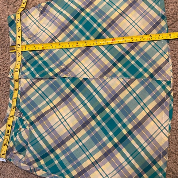 Soon to donate! Croft & Barrow Skort Turquoise/White Size 12 - Picture 2 of 2